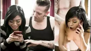 تدريب مهبلها مع كل صديق لصديق