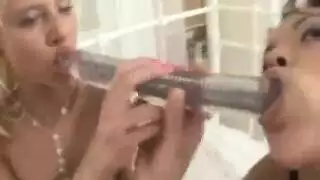 فتيات روسيات جامحات يمارسن الجنس العنيف في العراء بثلاثية