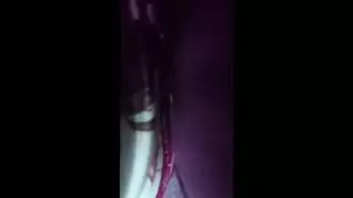 إباحية نقل عام ساخنة: قضيب ينزلق بين خديها