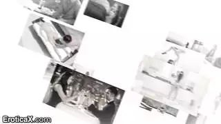 مشهد إباحي قاسي لتغلغل مزدوج مع يوليا