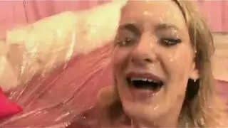 مسحيه كسها لبن