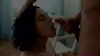 small fathers fuck tight pussies in intense orgy scene