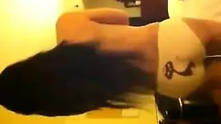 هز مؤخرة عربية ساخنة ولعب أثداء إباحي