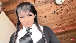 بنت تناك من جدها